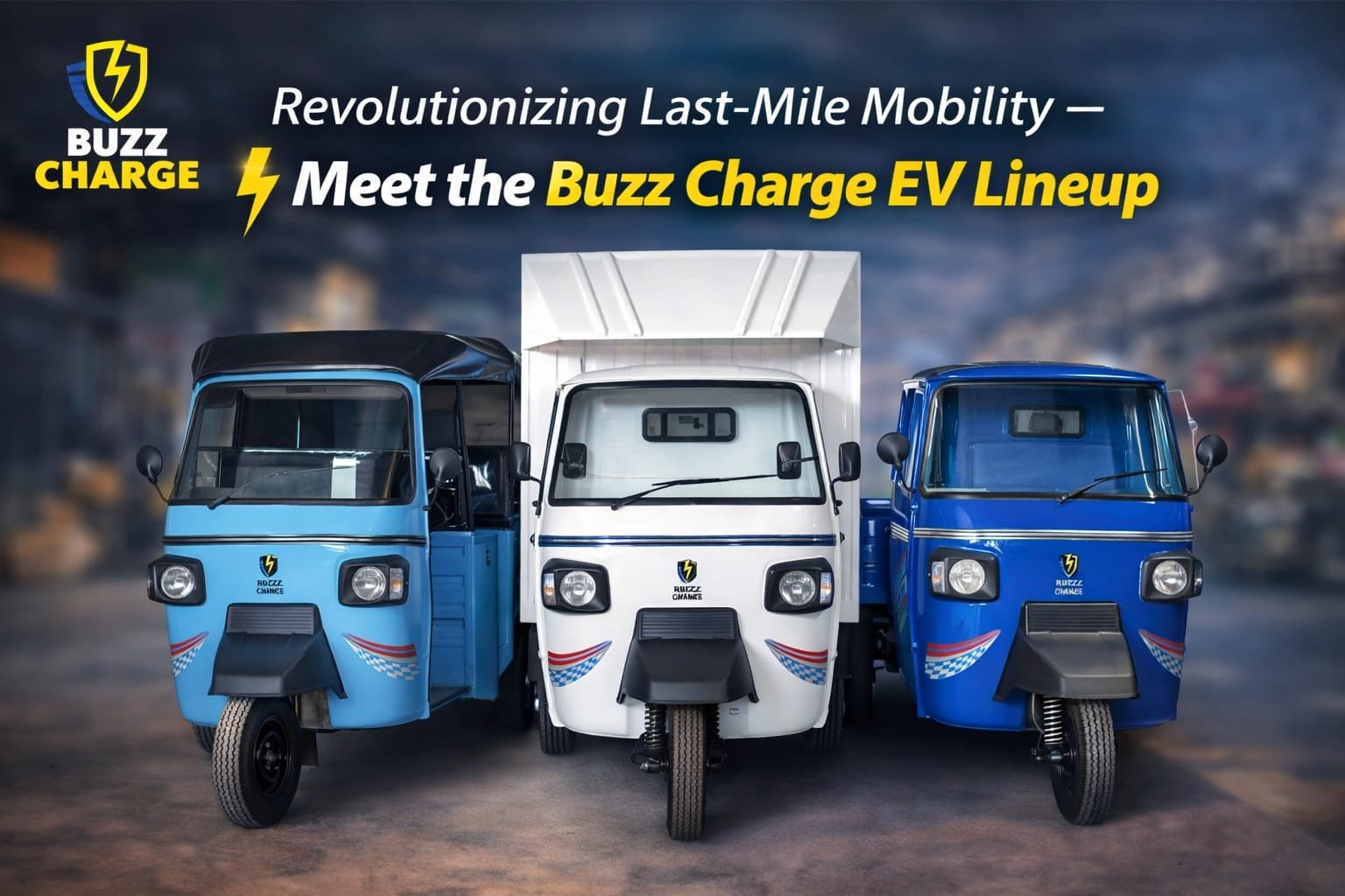 Buzz Charge Limited is India’s No.1 electric commercial vehicle manufacturer in FY25